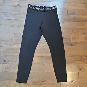 Nike Pro Dri-Fit Men's Compression Training Leggings, Size Medium, Black